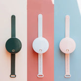 Portable Wrist Fan Mirror Leafless USB Rechargeable 3 Speed Adjustable Air Cooler Handheld - Show Gadgets